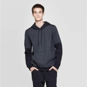 UMBRO Colorblock Fleece Hooded Hoodie Size S Men's‎ Pullover Sweatshirt